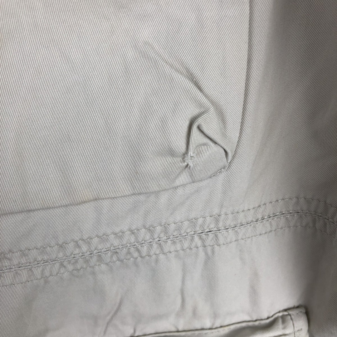 80s-90'S Banana Republic Civilian Reserve Safari Vest, Men's Size L (approx.), Vintage cotton ivory Vintage Second Hand