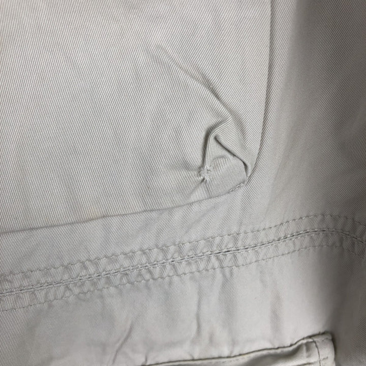 80s-90'S Banana Republic Civilian Reserve Safari Vest, Men's Size L (approx.), Vintage cotton ivory Vintage Second Hand