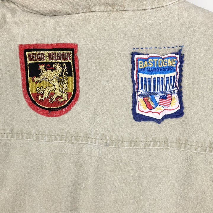 1980'S Banana Republic Custom Safari Vest, Men's Size M (approx.), Vintage cotton Beige type Vintage Second Hand
