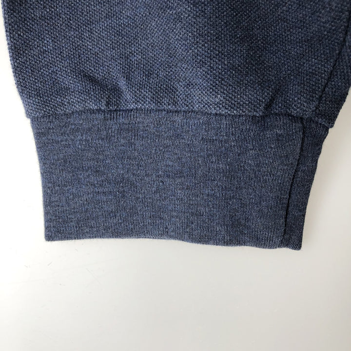 Ralph Lauren POLO RALPH LAUREN Long-Sleeve Polo Shirt, Men's Size L (approx.) cotton navy blue type Vintage Second Hand