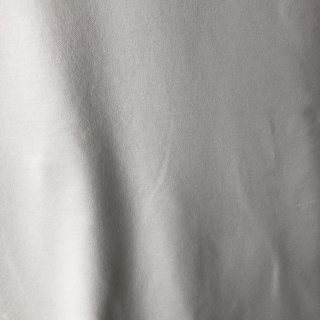 Ralph Lauren long sleeve polo shirt, size L for men cotton white type Vintage Second Hand