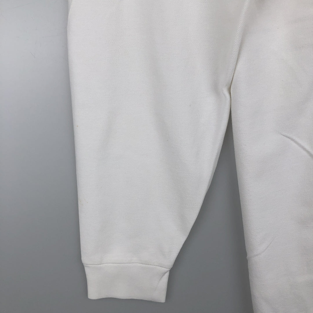 Ralph Lauren POLO by Ralph Lauren long sleeve polo shirt, men's size L cotton white type Vintage Second Hand