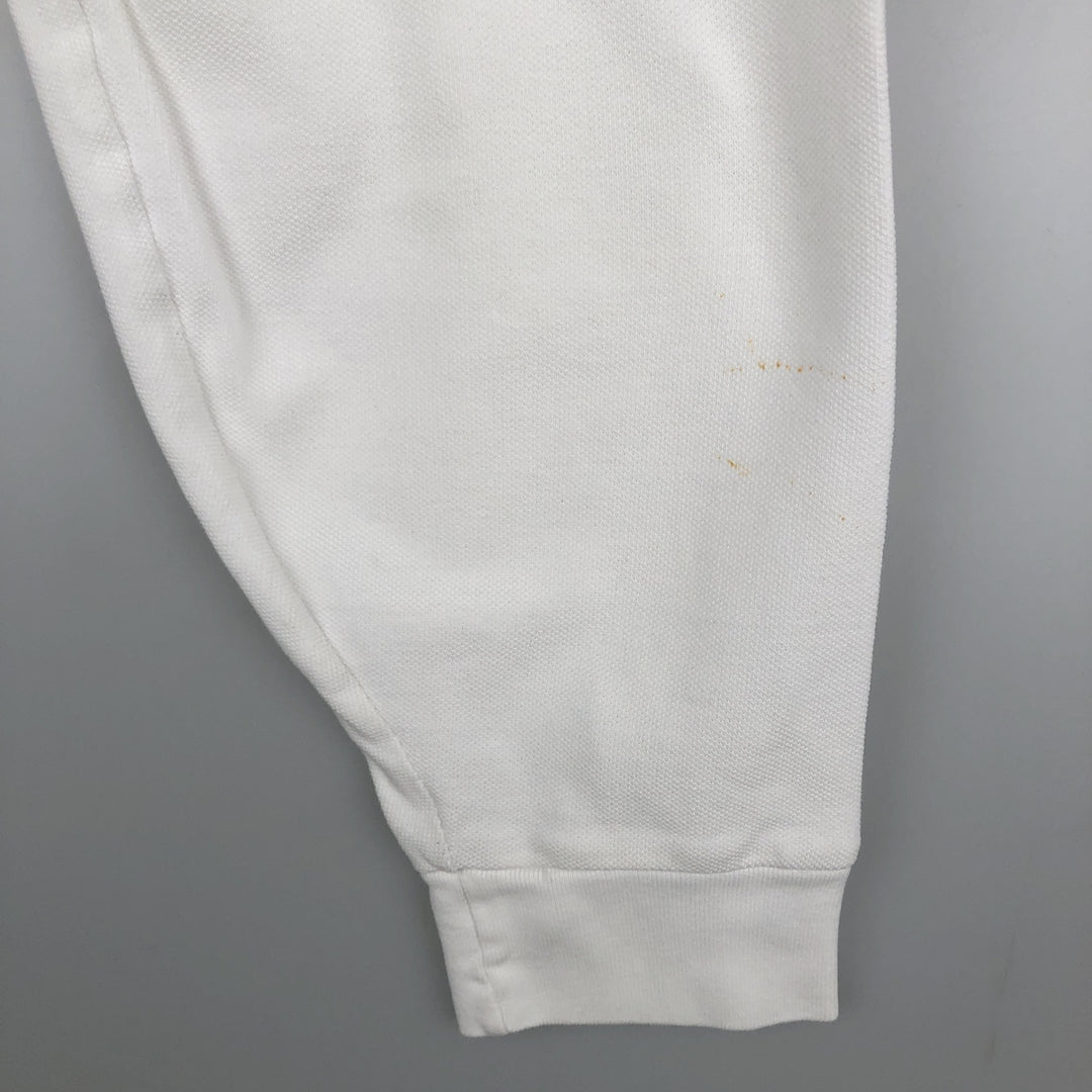 Ralph Lauren POLO by Ralph Lauren long sleeve polo shirt, men's size L cotton white type Vintage Second Hand