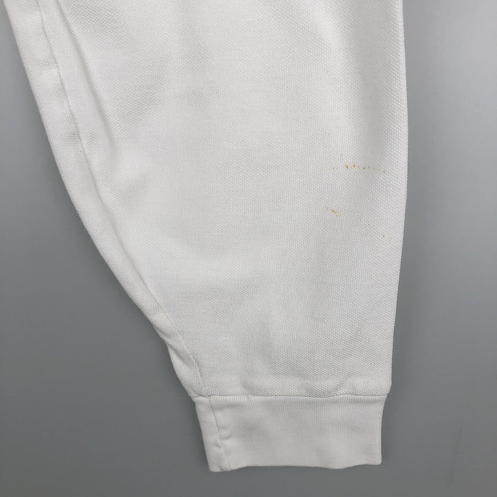 Ralph Lauren POLO by Ralph Lauren long sleeve polo shirt, men's size L cotton white type Vintage Second Hand