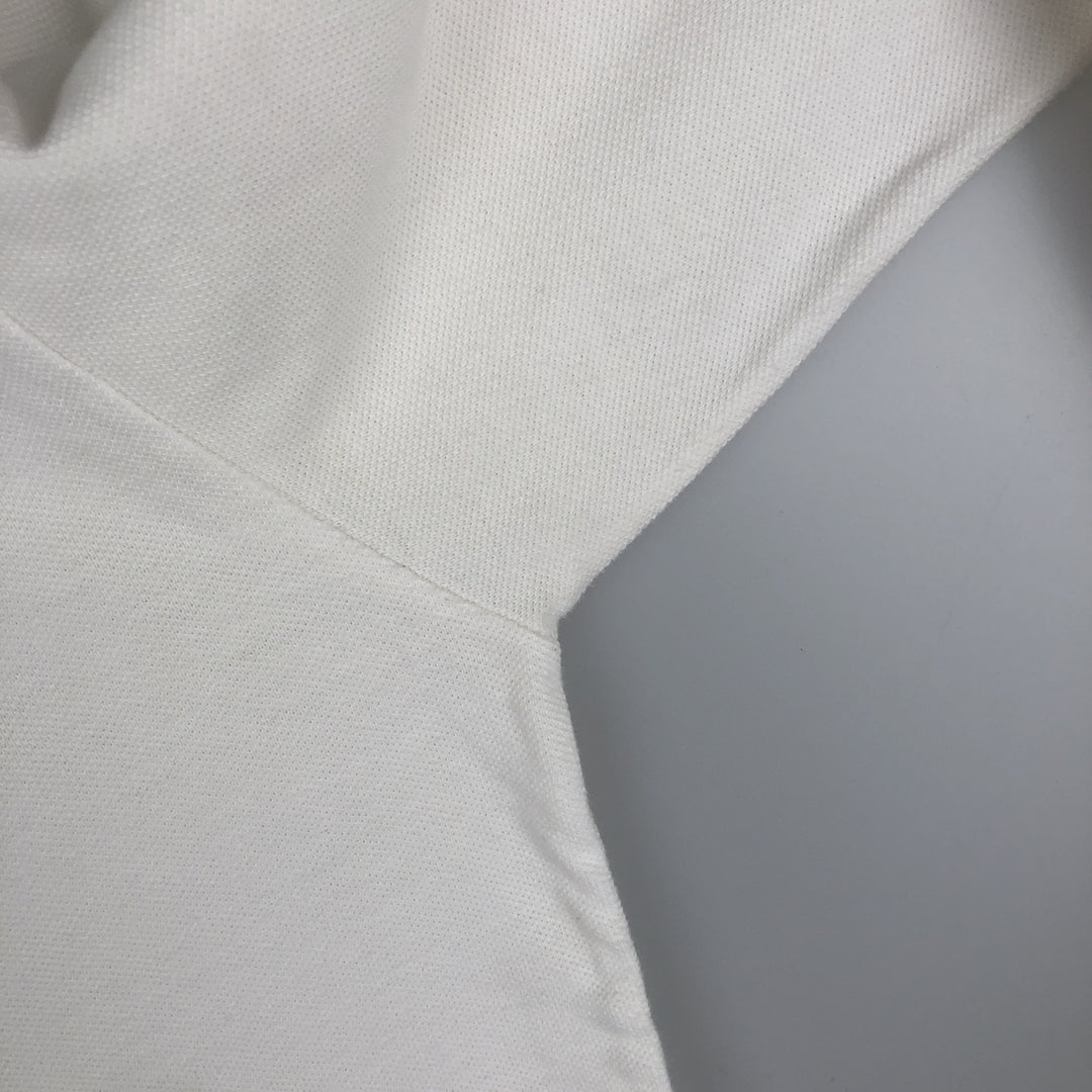 Ralph Lauren POLO by Ralph Lauren long sleeve polo shirt, men's size M cotton white type Vintage Second Hand