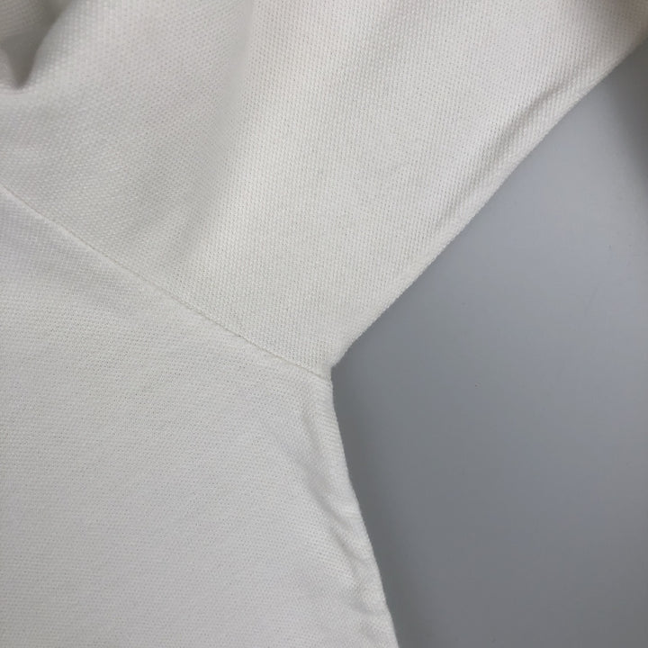 Ralph Lauren POLO by Ralph Lauren long sleeve polo shirt, men's size M cotton white type Vintage Second Hand