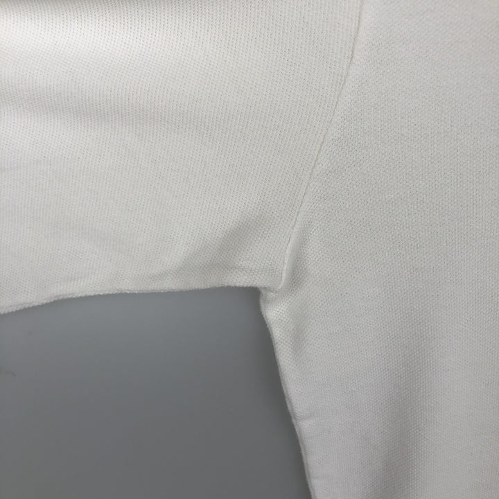 Ralph Lauren POLO by Ralph Lauren long sleeve polo shirt, men's size M cotton white type Vintage Second Hand