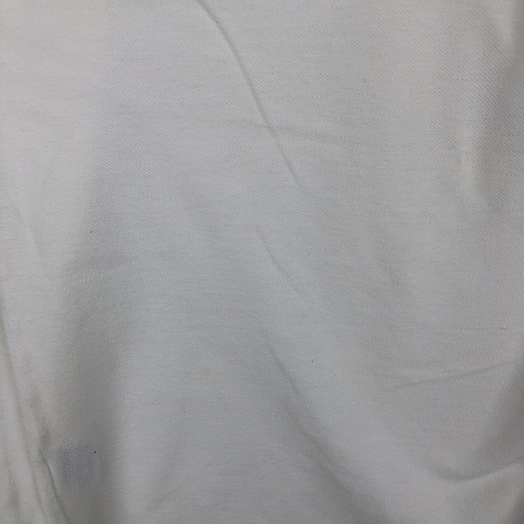 Ralph Lauren POLO by Ralph Lauren long sleeve polo shirt, men's size M cotton white type Vintage Second Hand
