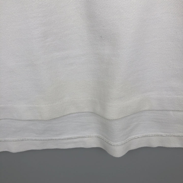 Ralph Lauren POLO by Ralph Lauren long sleeve polo shirt, men's size XXL cotton white type Vintage Second Hand