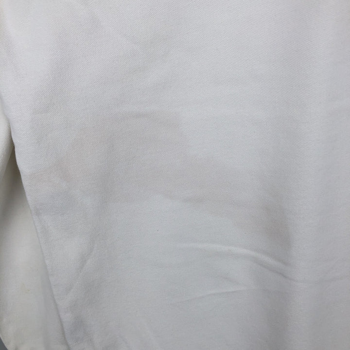 Ralph Lauren POLO by Ralph Lauren long sleeve polo shirt, men's size XXL cotton white type Vintage Second Hand