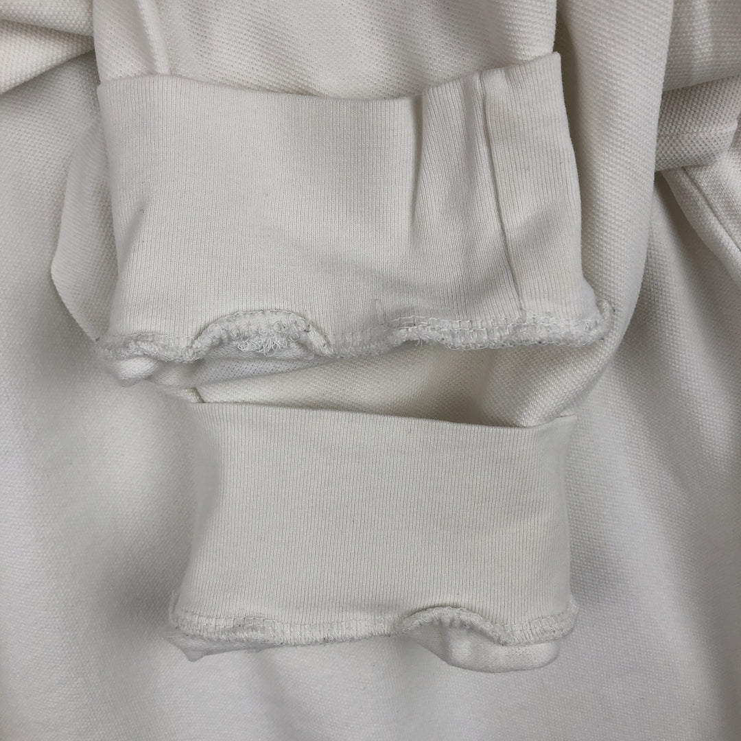 Ralph Lauren POLO by Ralph Lauren long sleeve polo shirt, men's size XXL cotton white type Vintage Second Hand