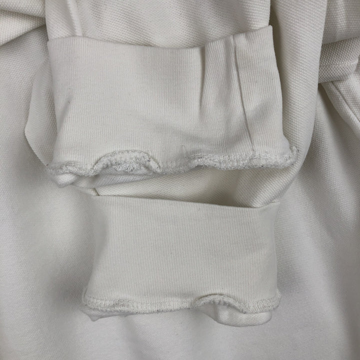 Ralph Lauren POLO by Ralph Lauren long sleeve polo shirt, men's size XXL cotton white type Vintage Second Hand