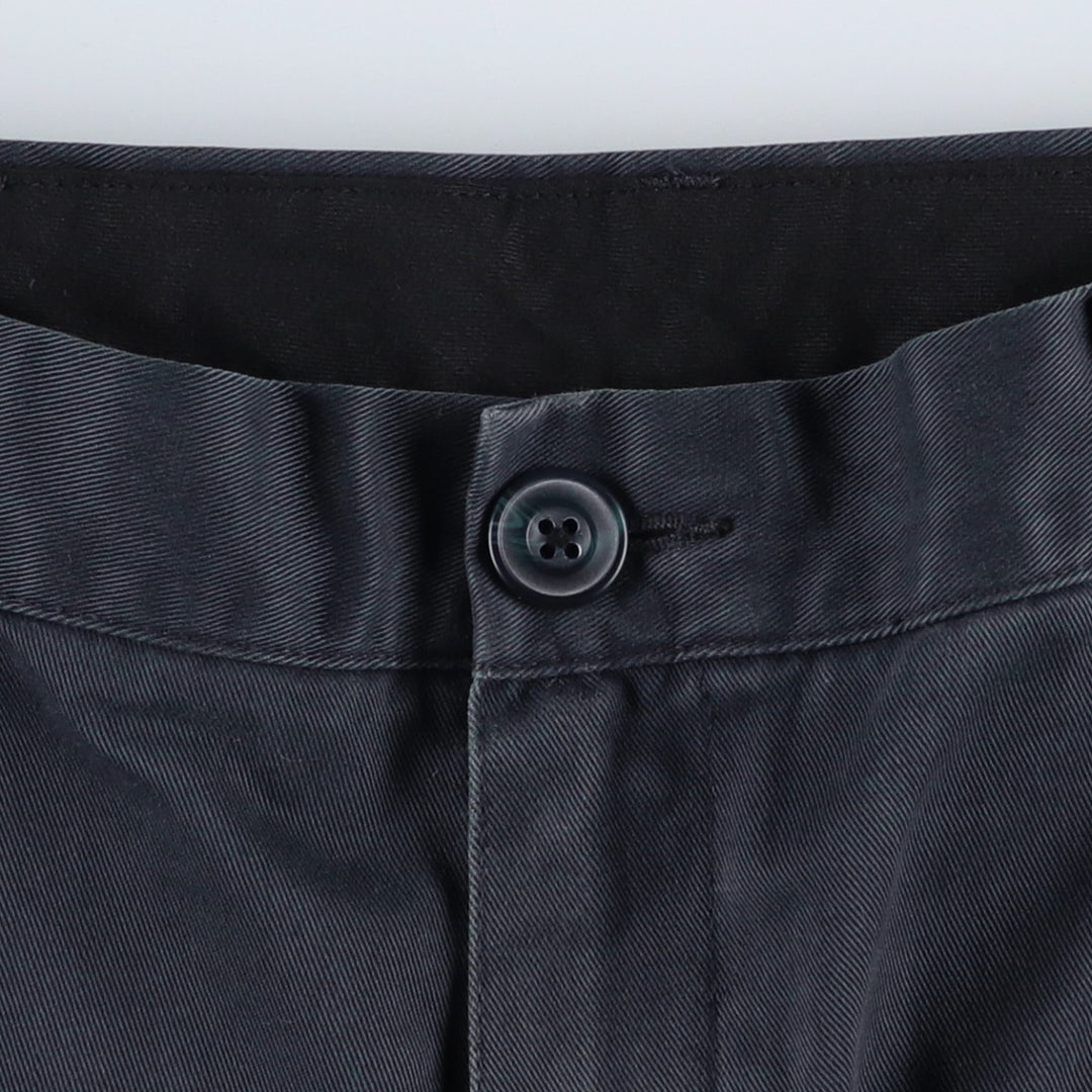 90s-00'S LLBean CLASSIC FIT Chino Pants, Men's W36 (approx.), Wide Leg, Vintage cotton navy blue type Vintage Second Hand