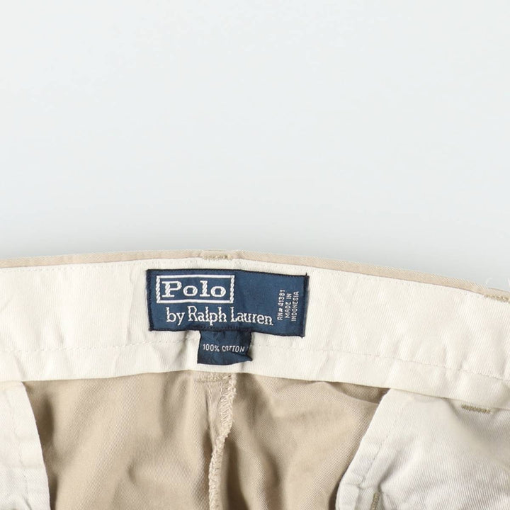 Ralph Lauren POLO by Ralph Lauren Chino Pants Men's W37 cotton Beige type Vintage Second Hand
