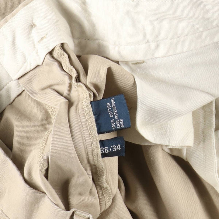 Ralph Lauren POLO by Ralph Lauren Chino Pants Men's W37 cotton Beige type Vintage Second Hand