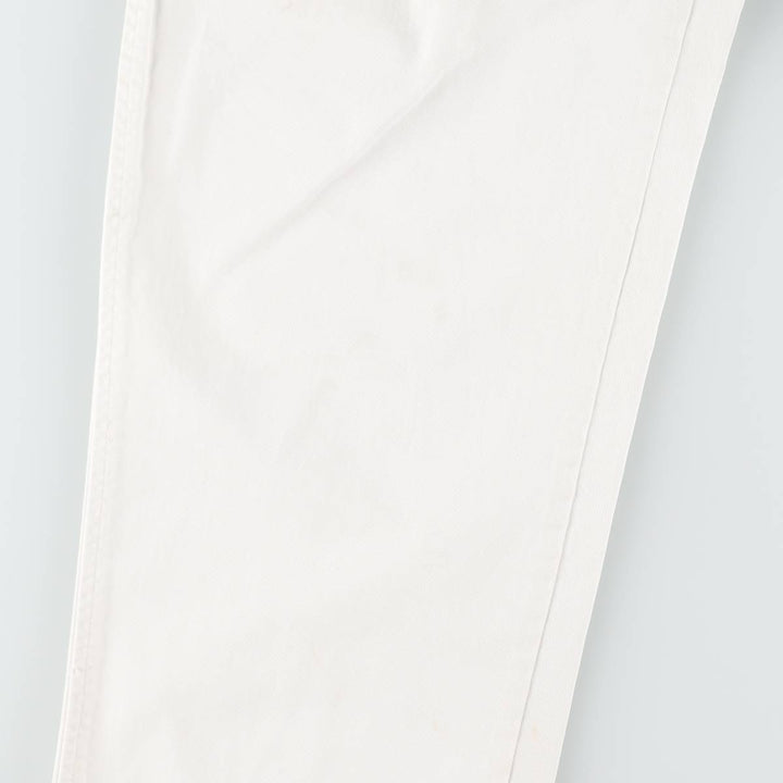 Ralph Lauren POLO by Ralph Lauren Two-pleat Chino Pants for Men, W32 equivalent cotton white type Vintage Second Hand
