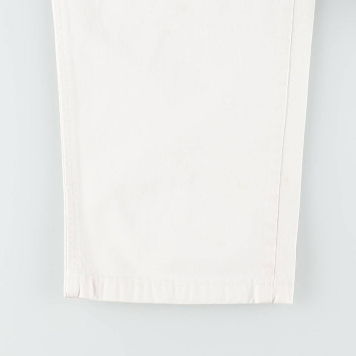 Ralph Lauren POLO by Ralph Lauren Two-pleat Chino Pants for Men, W32 equivalent cotton white type Vintage Second Hand