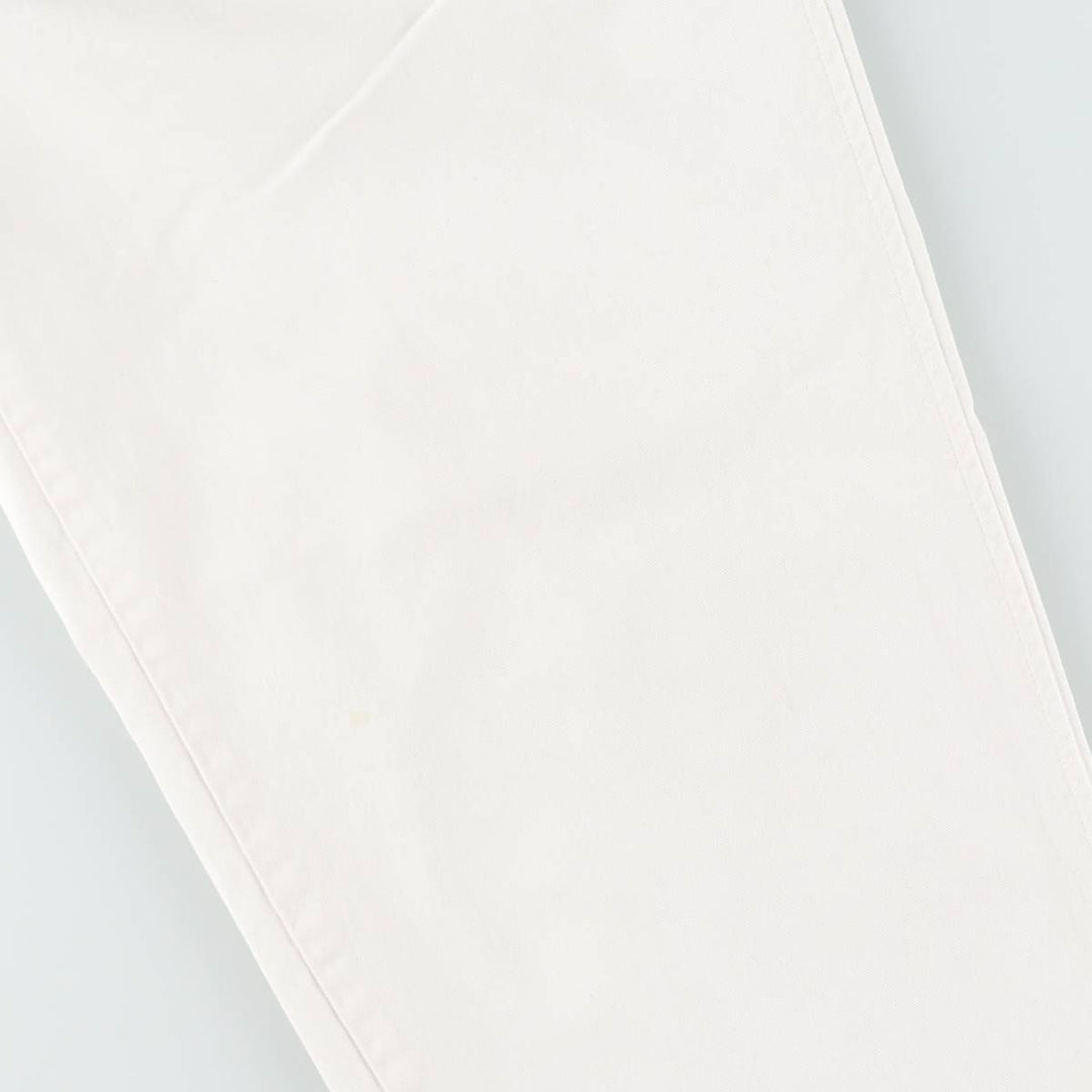 Ralph Lauren POLO by Ralph Lauren Two-pleat Chino Pants for Men, W32 equivalent cotton white type Vintage Second Hand