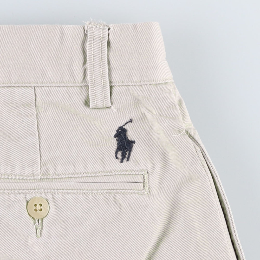 Ralph Lauren POLO by Ralph Lauren ETHAN PANT Two-pleat Chino Pants Men's Size W32 cotton gray type Vintage Second Hand