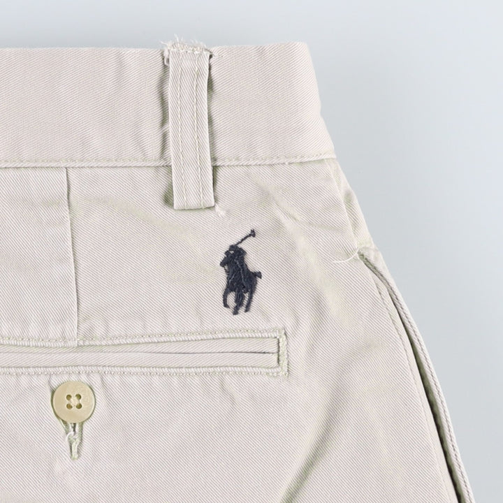 Ralph Lauren POLO by Ralph Lauren ETHAN PANT Two-pleat Chino Pants Men's Size W32 cotton gray type Vintage Second Hand