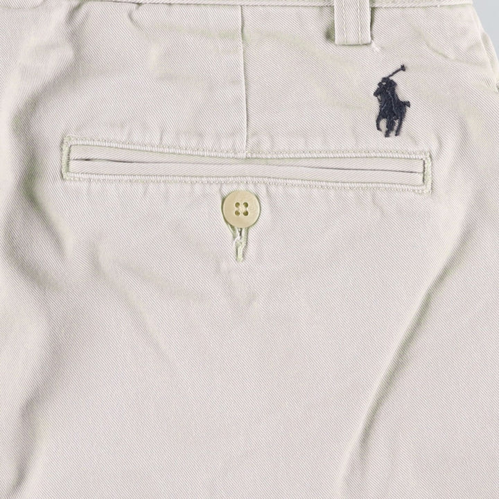 Ralph Lauren POLO by Ralph Lauren ETHAN PANT Two-pleat Chino Pants Men's Size W32 cotton gray type Vintage Second Hand