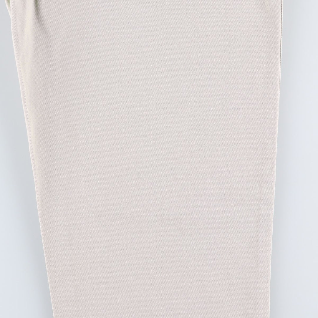 Ralph Lauren POLO by Ralph Lauren ETHAN PANT Two-pleat Chino Pants Men's Size W32 cotton gray type Vintage Second Hand