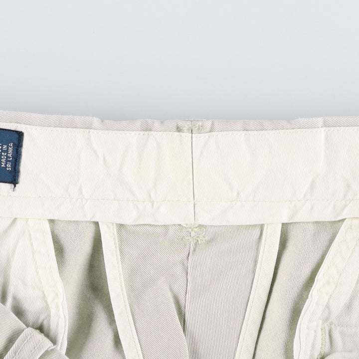 Ralph Lauren POLO by Ralph Lauren ETHAN PANT Two-pleat Chino Pants Men's Size W32 cotton gray type Vintage Second Hand