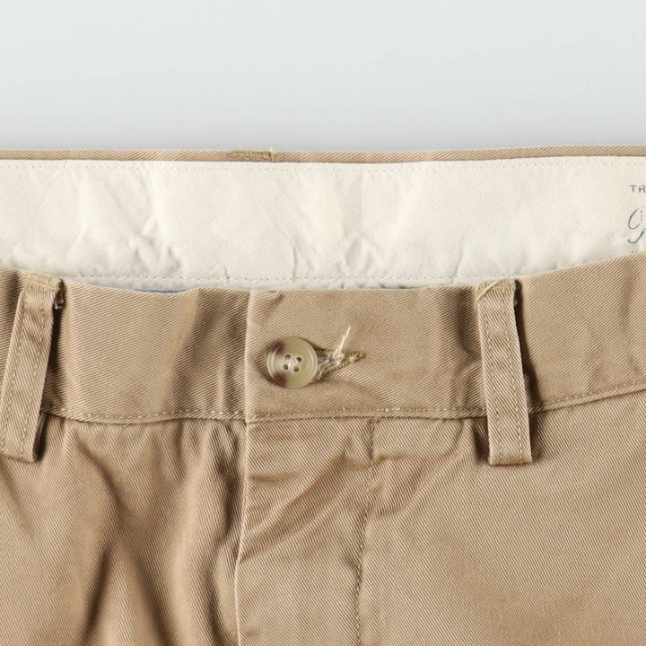 Ralph Lauren POLO RALPH LAUREN CLASSIC FIT Chino Pants Men's W34 equivalent cotton Khaki type beige Vintage Second Hand