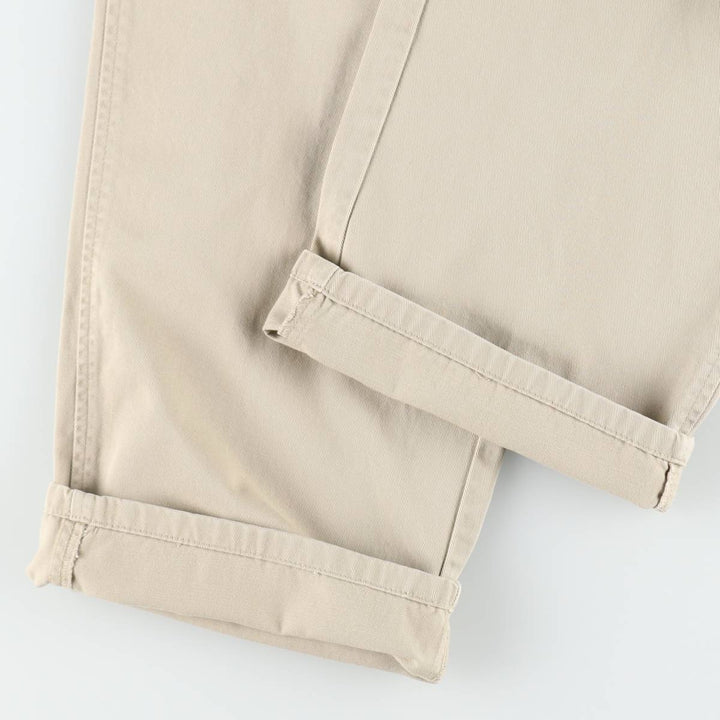 Ralph Lauren POLO by Ralph Lauren Two-pleat Chino Pants for Men, W30 equivalent cotton unbleached Vintage Second Hand