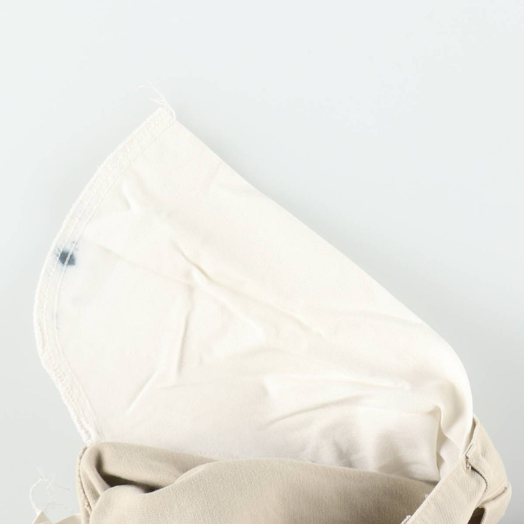Ralph Lauren POLO by Ralph Lauren Two-pleat Chino Pants for Men, W30 equivalent cotton unbleached Vintage Second Hand
