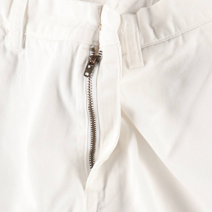 Ralph Lauren POLO by Ralph Lauren SUFFIELD PANT Chino pants for men, equivalent to W32 cotton white type Vintage Second Hand