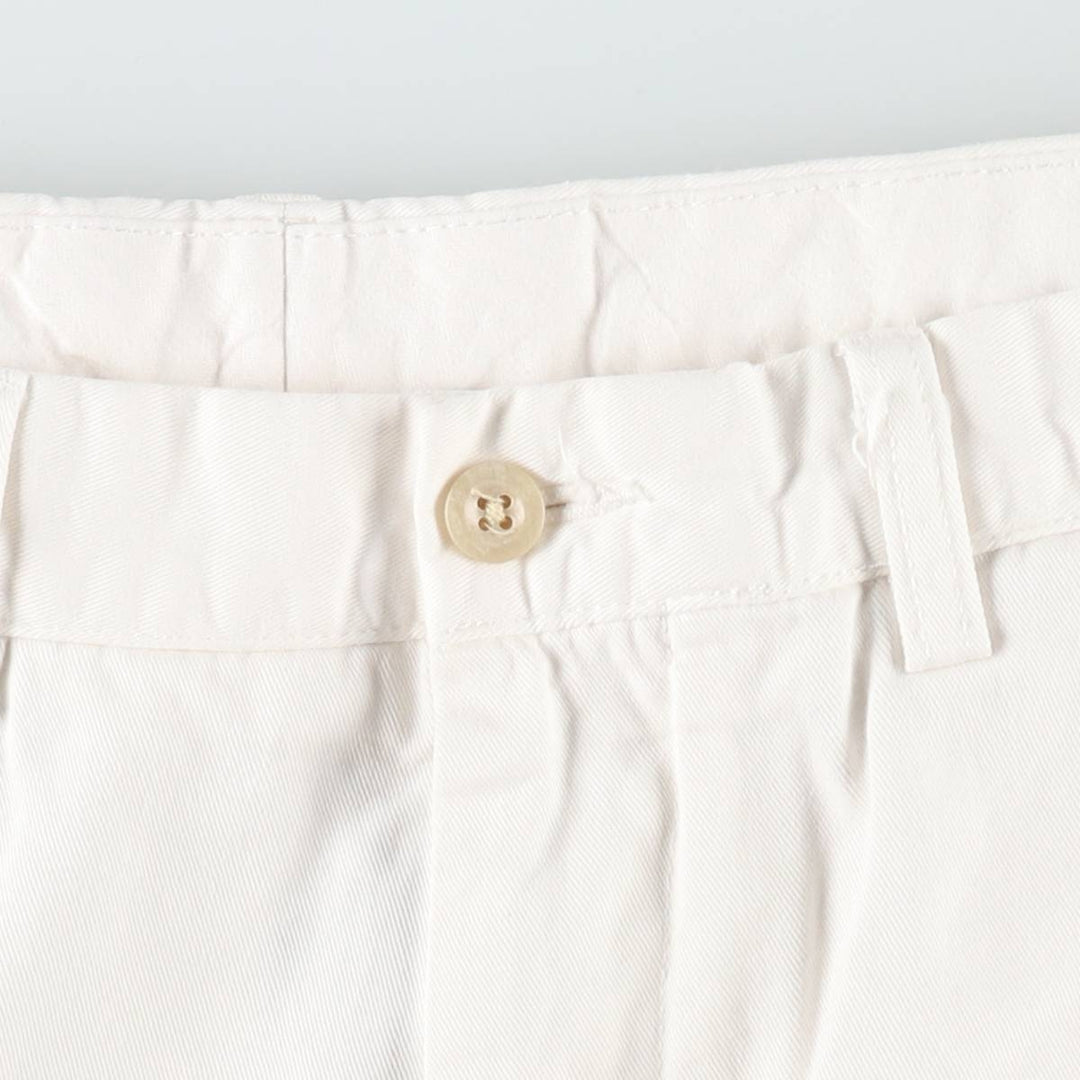 Ralph Lauren POLO by Ralph Lauren SUFFIELD PANT Chino pants for men, equivalent to W32 cotton white type Vintage Second Hand