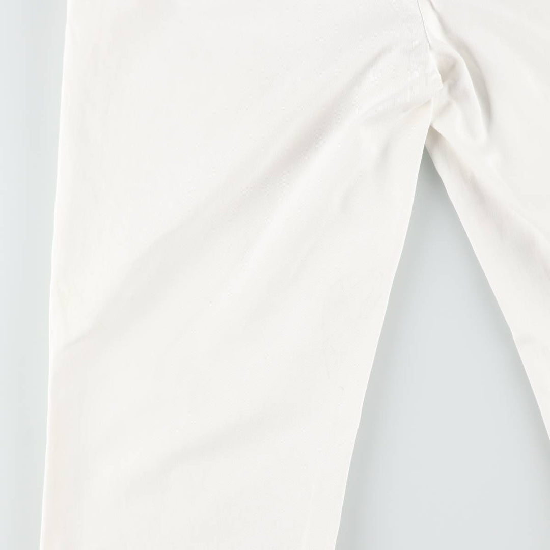 Ralph Lauren POLO by Ralph Lauren SUFFIELD PANT Chino pants for men, equivalent to W32 cotton white type Vintage Second Hand
