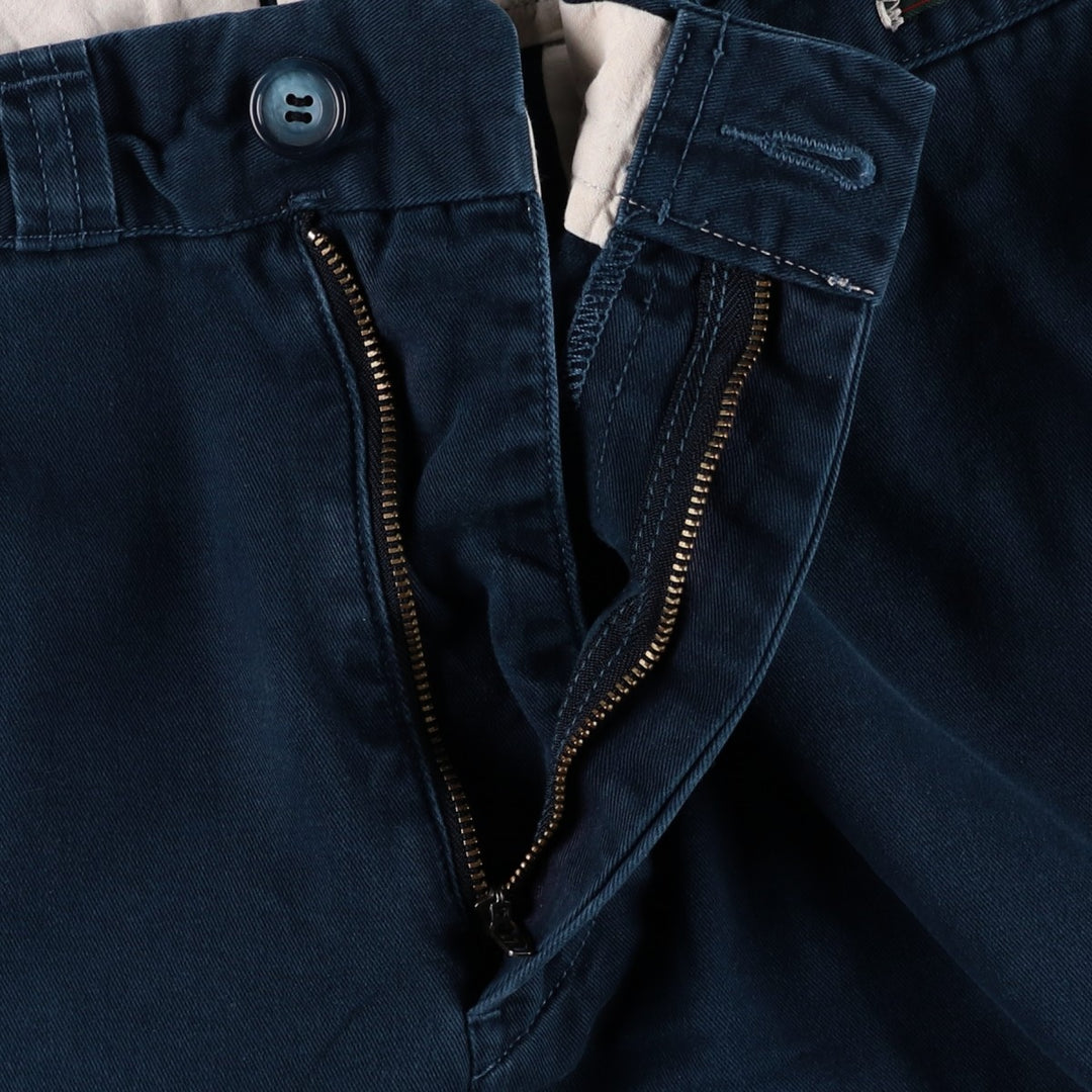 Ralph Lauren POLO by Ralph Lauren GI FIT Chino Pants, Men's Size W36 (approx.) cotton navy blue type Vintage Second Hand
