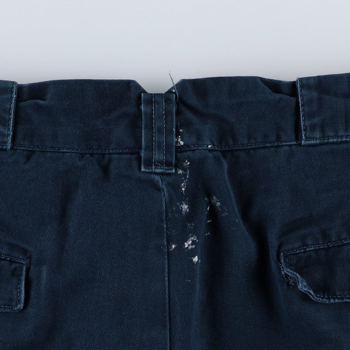 Ralph Lauren POLO by Ralph Lauren GI FIT Chino Pants, Men's Size W36 (approx.) cotton navy blue type Vintage Second Hand