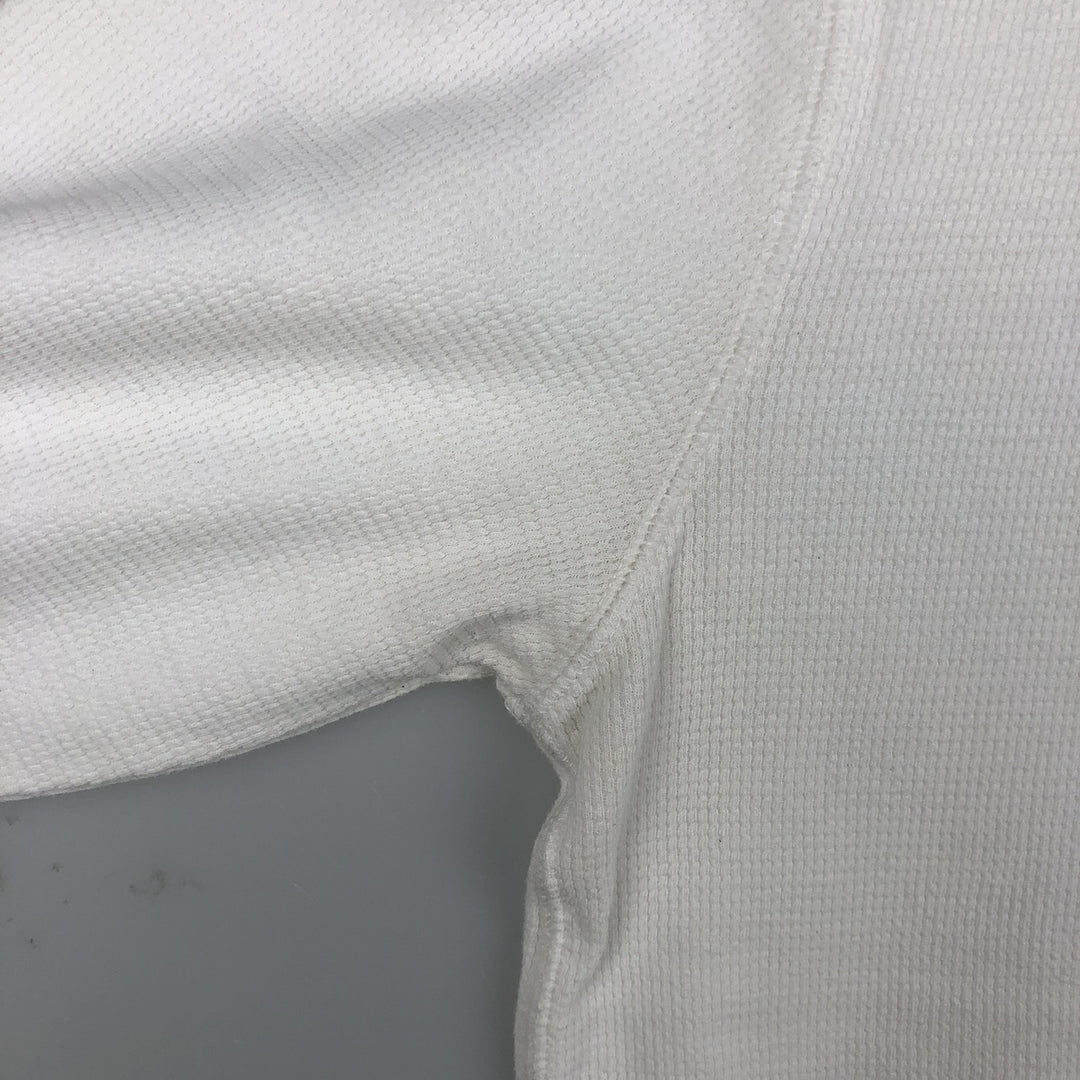 Ralph Lauren POLO RALPH LAUREN SLEEPWEAR Thermal Long T-Shirt, Men's Size Medium cotton white type Vintage Second Hand
