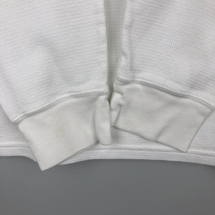 Ralph Lauren POLO RALPH LAUREN SLEEPWEAR Thermal Long T-Shirt, Men's Size Medium cotton white type Vintage Second Hand