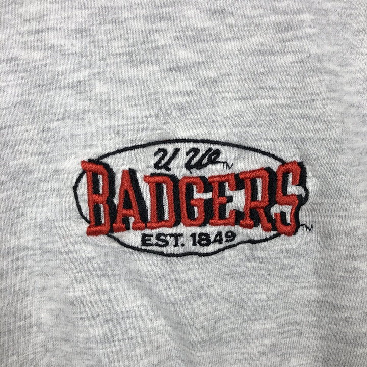 90'S Champion Authentic Athletic Apparel College Long-Sleeve T-Shirt, Made in USA, Men's XL equivalent, Vintage cotton white type Vintage Second Hand