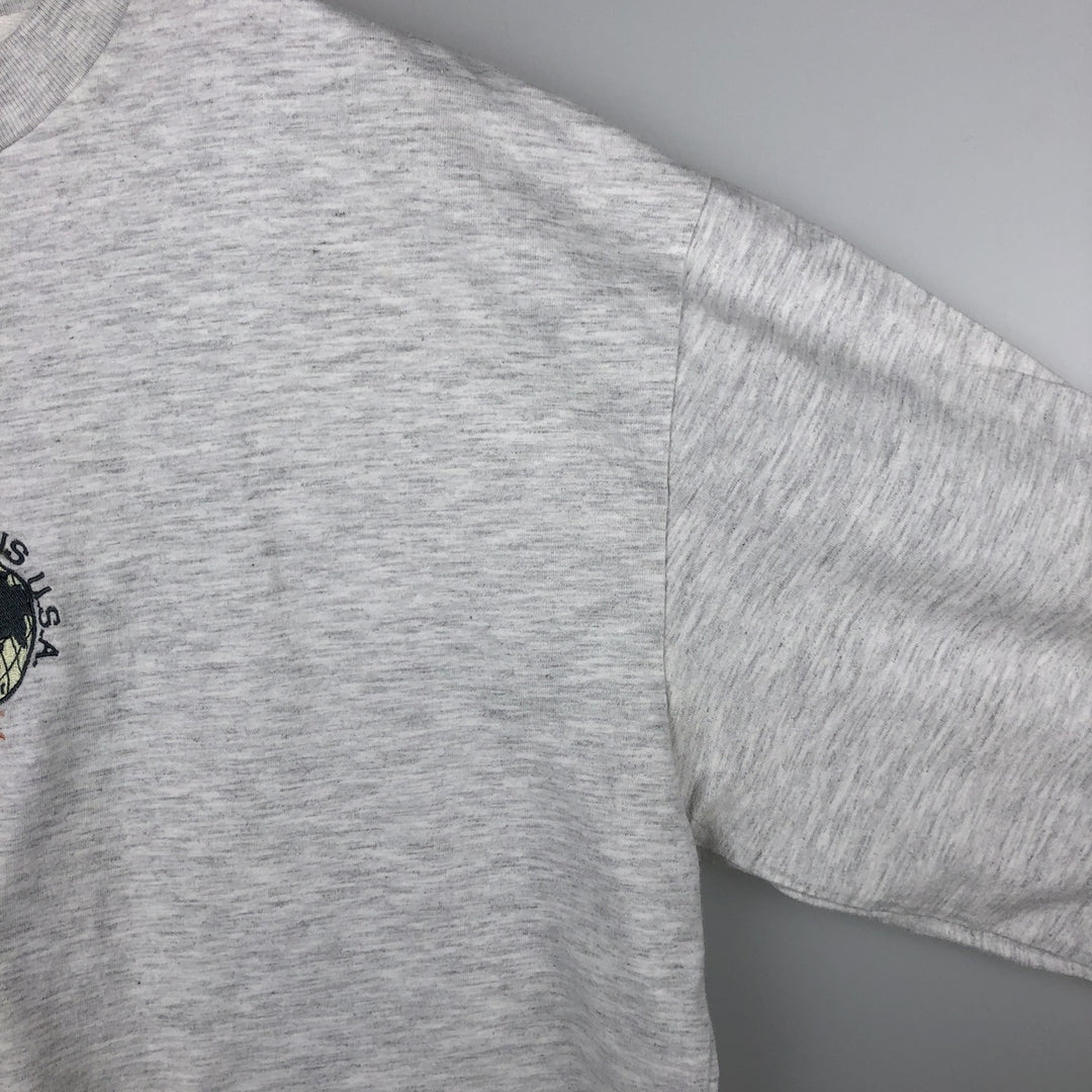 90'S Guess Long-Sleeve T-Shirt, Men's Size L (Equivalent), Vintage cotton pale white type Vintage Second Hand