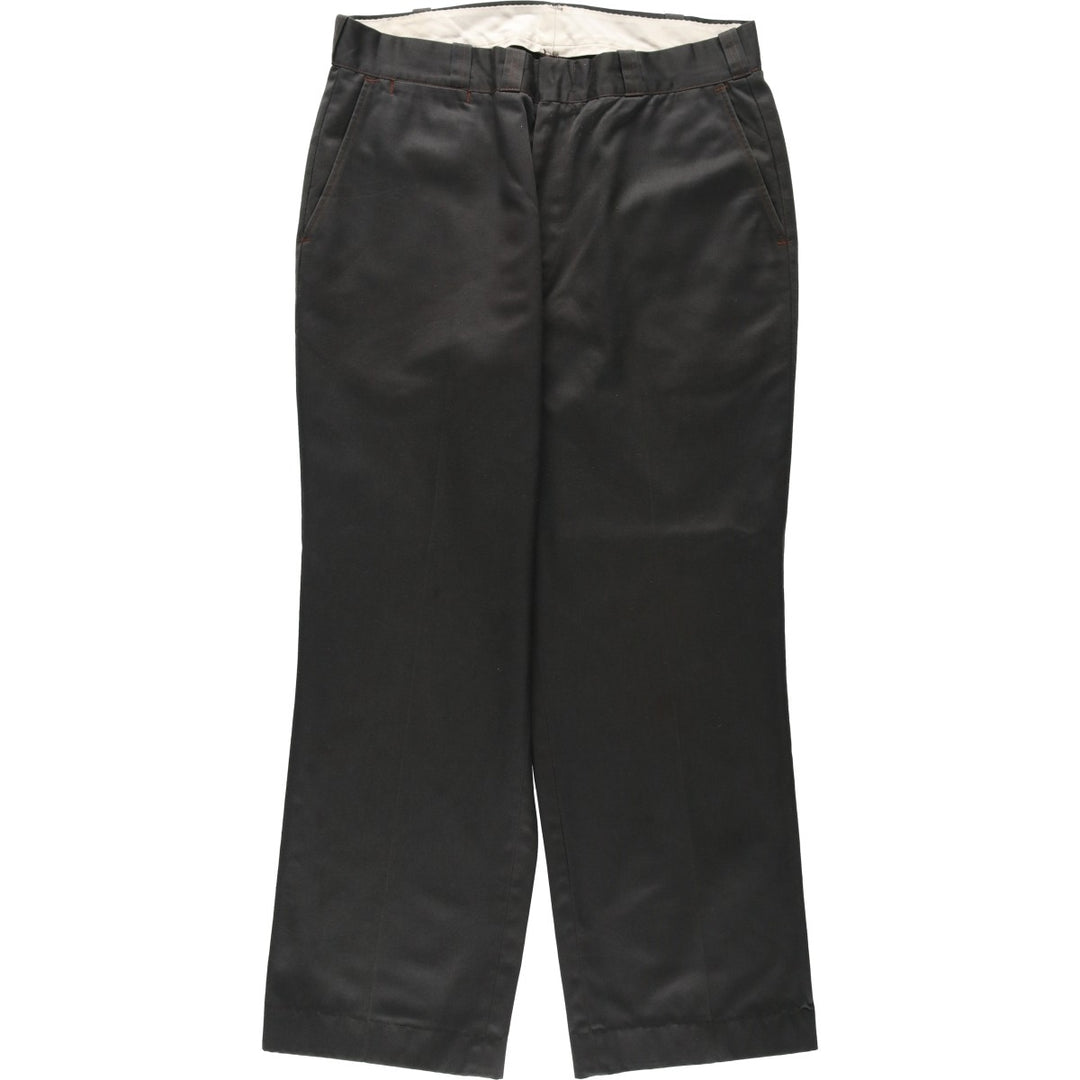 80'S BIG MAC Work Pants, Made in USA, Men's, W35, Vintage polyester Charcoal Vintage Second Hand