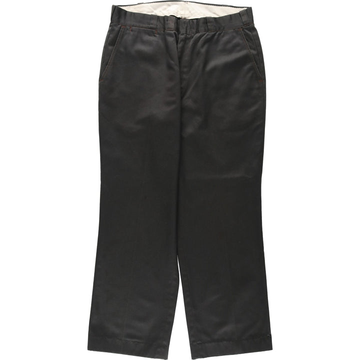 80'S BIG MAC Work Pants, Made in USA, Men's, W35, Vintage polyester Charcoal Vintage Second Hand