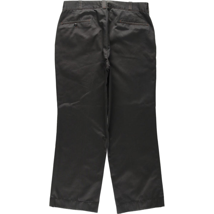 80'S BIG MAC Work Pants, Made in USA, Men's, W35, Vintage polyester Charcoal Vintage Second Hand