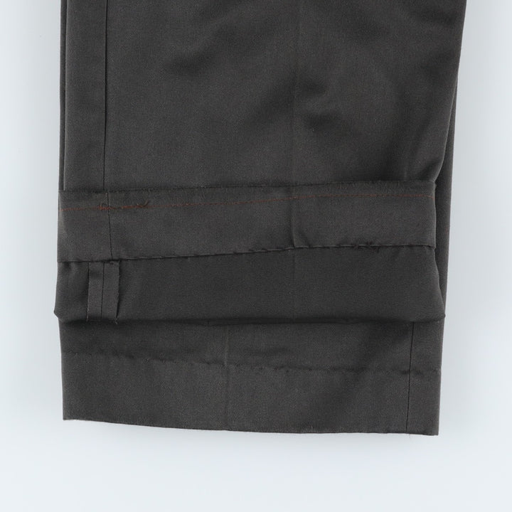 80'S BIG MAC Work Pants, Made in USA, Men's, W35, Vintage polyester Charcoal Vintage Second Hand