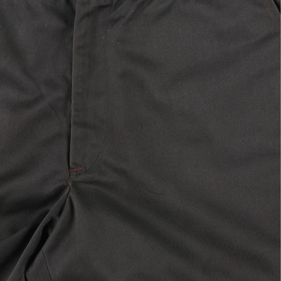 80'S BIG MAC Work Pants, Made in USA, Men's, W35, Vintage polyester Charcoal Vintage Second Hand