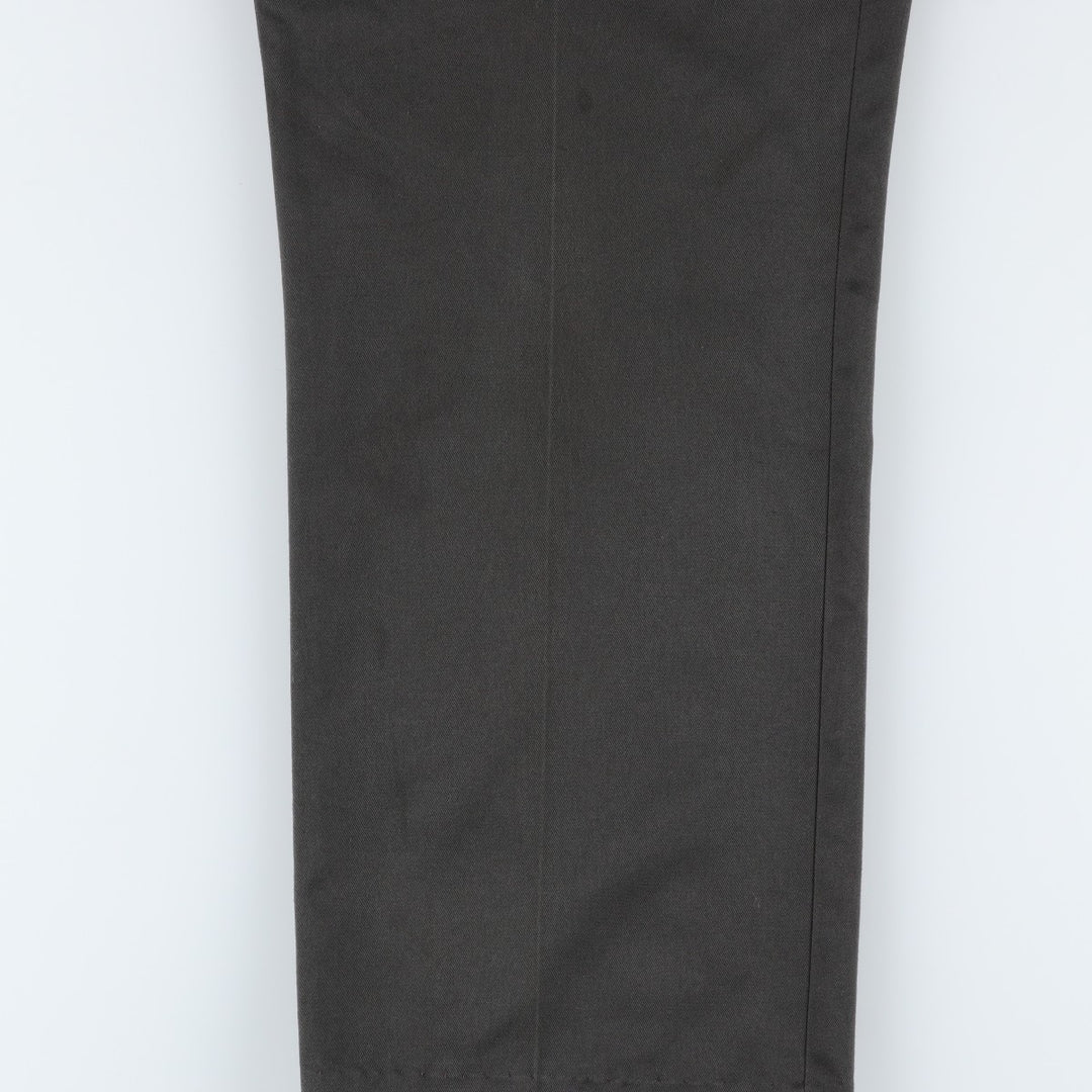 80'S BIG MAC Work Pants, Made in USA, Men's, W35, Vintage polyester Charcoal Vintage Second Hand