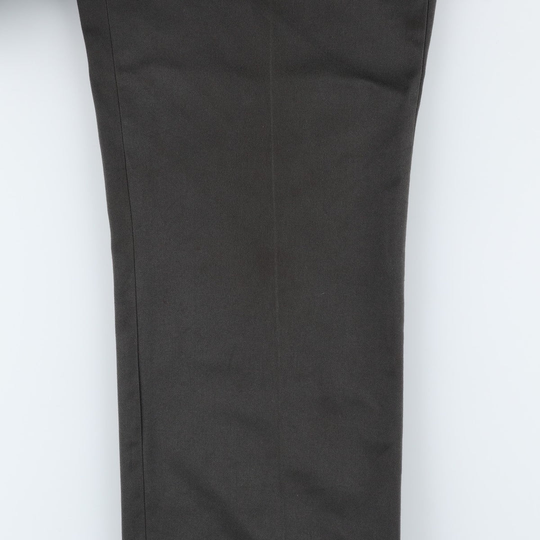80'S BIG MAC Work Pants, Made in USA, Men's, W35, Vintage polyester Charcoal Vintage Second Hand
