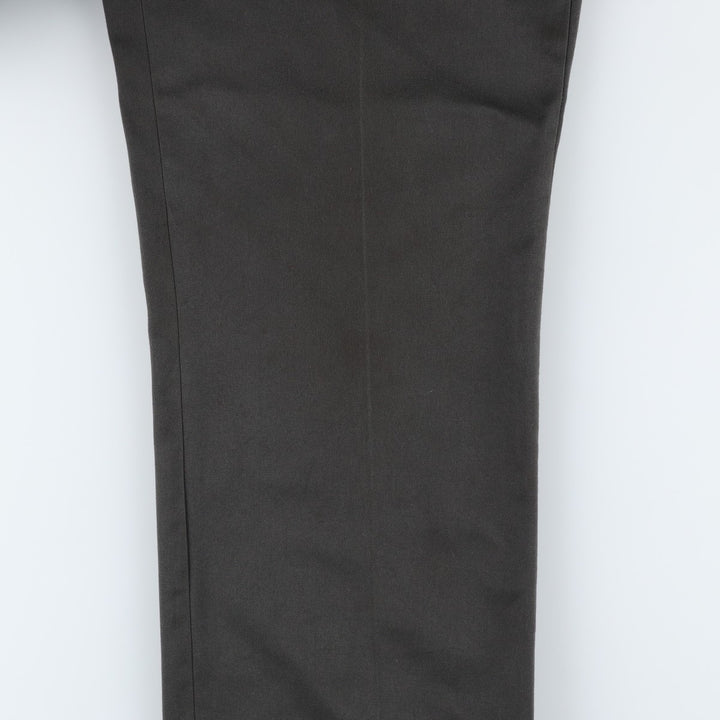 80'S BIG MAC Work Pants, Made in USA, Men's, W35, Vintage polyester Charcoal Vintage Second Hand