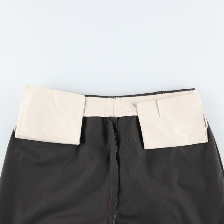 80'S BIG MAC Work Pants, Made in USA, Men's, W35, Vintage polyester Charcoal Vintage Second Hand