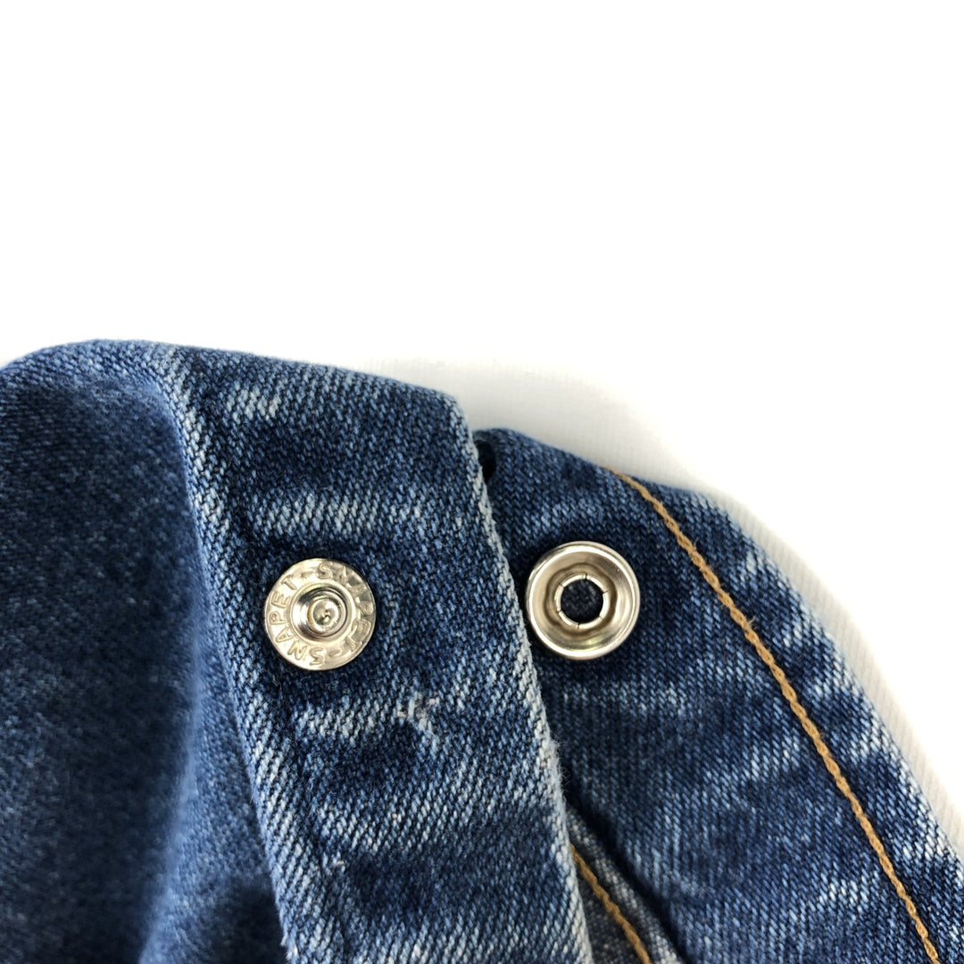 Carhartt Long-Sleeve Western Shirt, Men's Size L (approx.) unclear blue type Vintage Second Hand