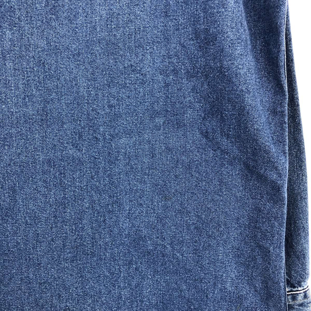 Carhartt Long-Sleeve Western Shirt, Men's Size L (approx.) unclear blue type Vintage Second Hand